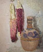 Cordelia Wilson Indian Corn and Mexican Vase oil painting picture wholesale